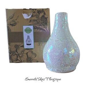 Scentsy Home Enchant Diffuser Shade Only; Globe Mosaic Iridescent Shade
